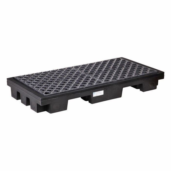 PIG® 2-Drum Poly Deck with Pallet Jack Pockets - PAK1020