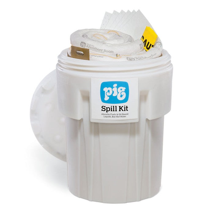 PIG® Oil-Only Spill Kit in 360-Liter Overpack Salvage Drum - KIT402