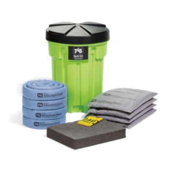 PIG® Spill Kit in 115-Liter High-Visibility Container - KIT245