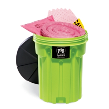 PIG® HazMat Spill Kit in 115-Liter High-Visibility Container - KIT310
