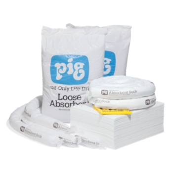 Refill for PIG® Oil-Only Spill Kit in Large Mobile Container - RFL459