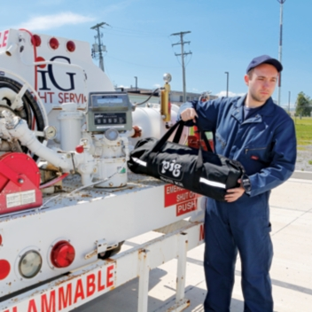 PIG® Fuel Station Spill Kit in Duffel Bag - KIT4003