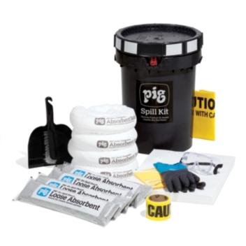 PIG® Fuel Station Spill Kit in Bucket - KIT4000