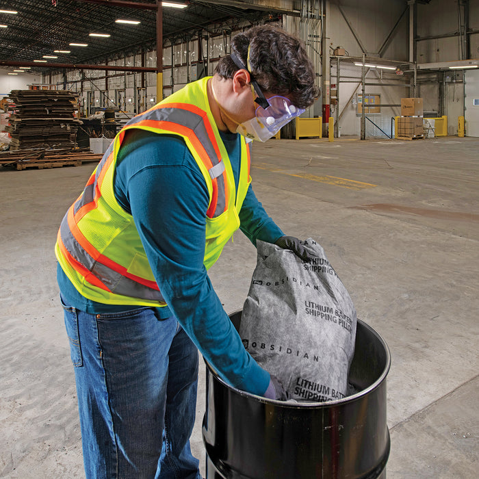 PIG™ Obsidian™ Lithium Battery Shipping Pillow- BAT111