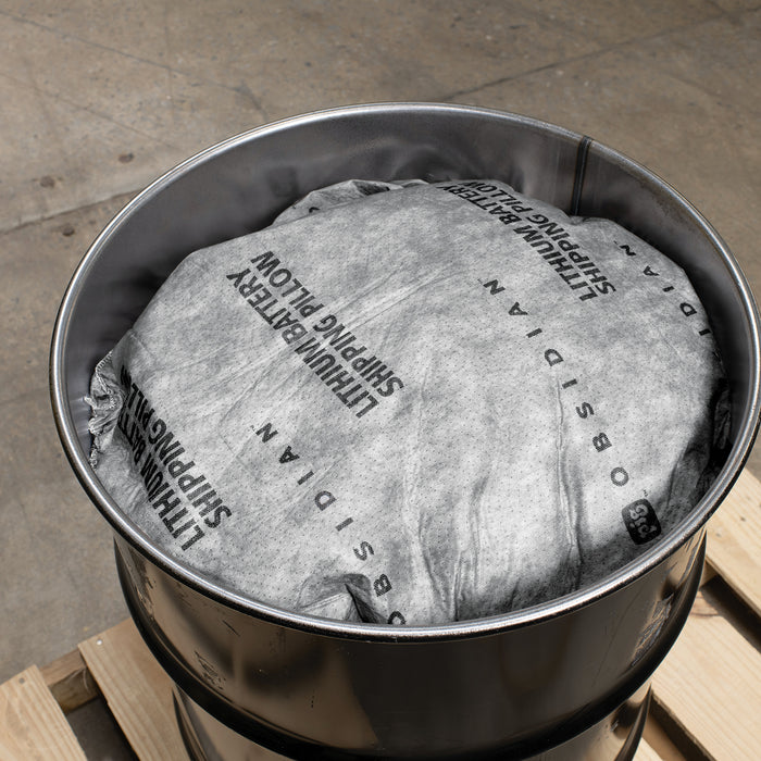 PIG™ Obsidian™ Lithium Battery Shipping Pillow- BAT111