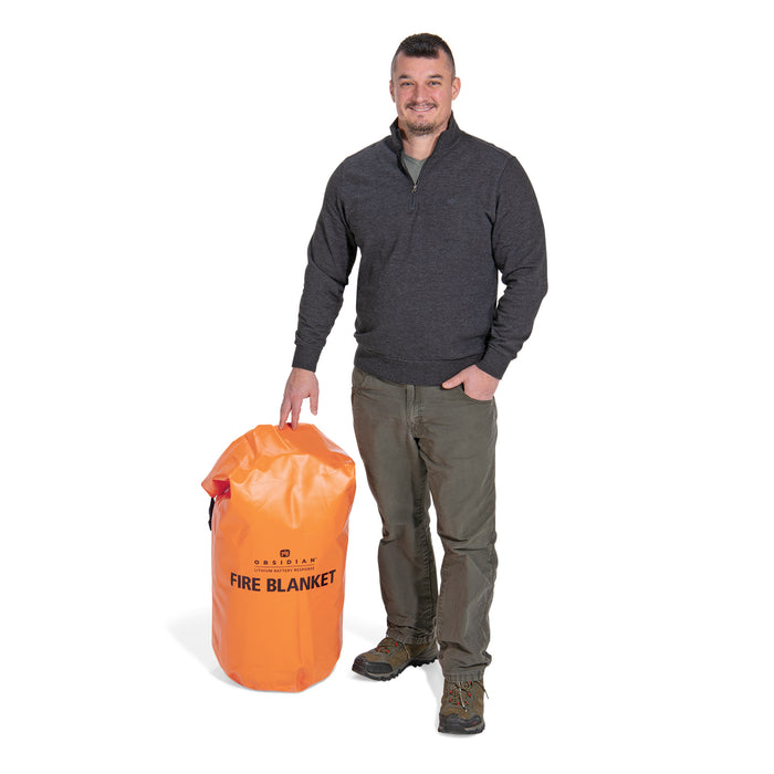 PIG™ Obsidian™ Lithium Battery Fire Blanket - BAT310