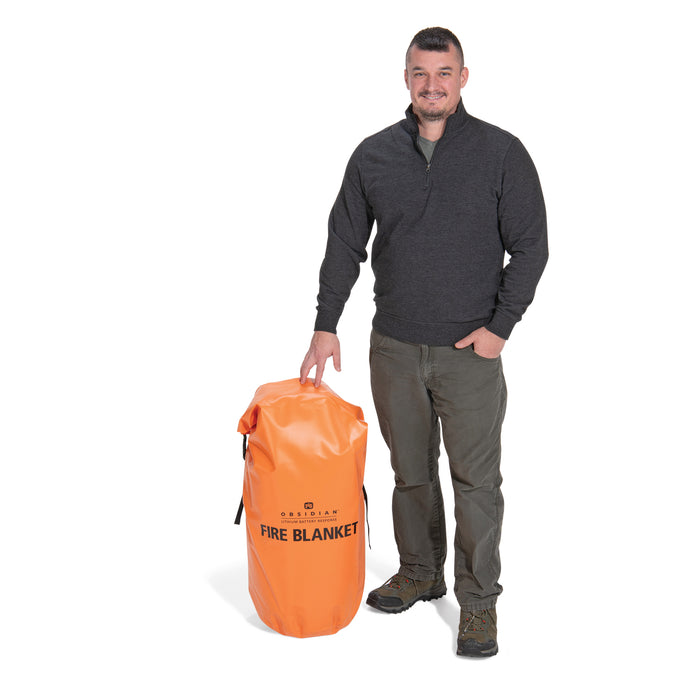 PIG™ Obsidian™ Lithium Battery Fire Blanket - BAT311