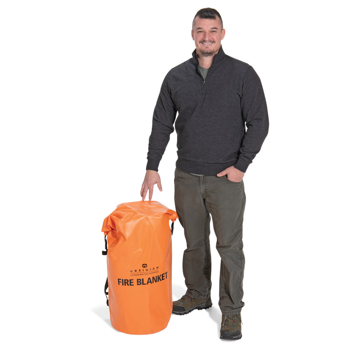 PIG™ Obsidian™ Lithium Battery Fire Blanket - BAT312