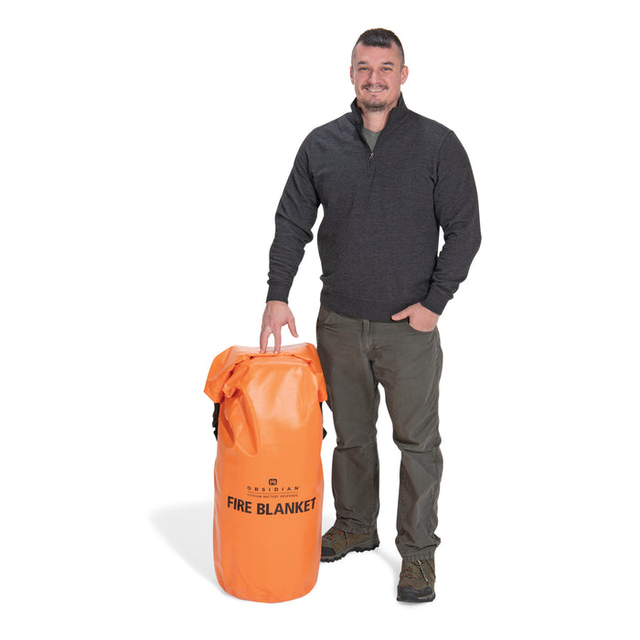 PIG™ Obsidian™ Lithium Battery Fire Blanket - BAT313