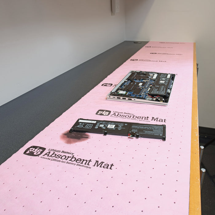 PIG® Lithium Battery Absorbent Mat Roll - MAT3100