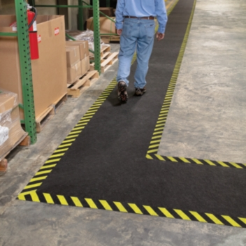 PIG® High-Visibility Safety Floor Runner -  GRPSB36200