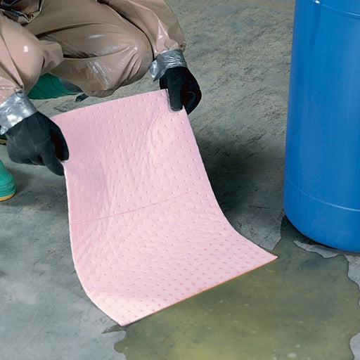Hazmat Mat Pads & Rolls — New Pig India Hazmat Mat Pads & Rolls — New Pig India