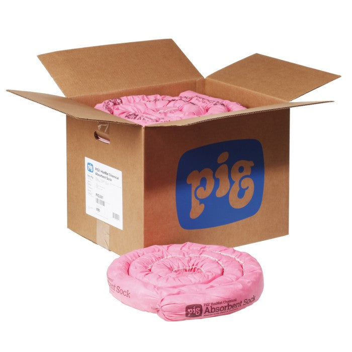 PIG® HazMat Chemical Absorbent Sock - PIG301