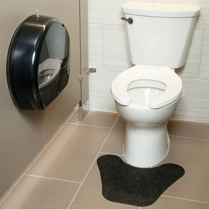 PIG® Toilet Mat with Adhesive Backing - GRP7003