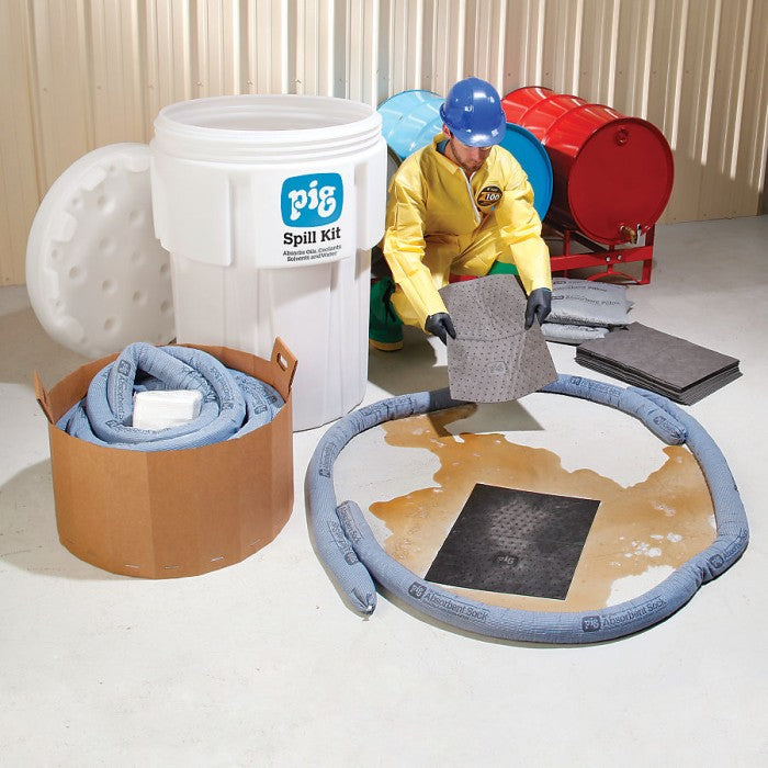 PIG® Spill Kit in 360-Liter Overpack Salvage Drum - KIT202