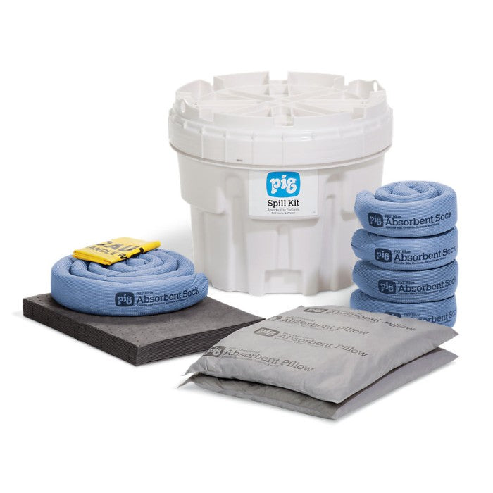 PIG® Spill Kit in 76-Liter Overpack Salvage Drum - KIT211