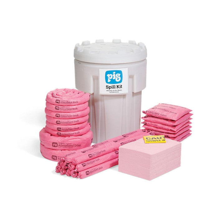 PIG® HazMat Spill Kit in 360-Liter Overpack Salvage Drum - KIT302