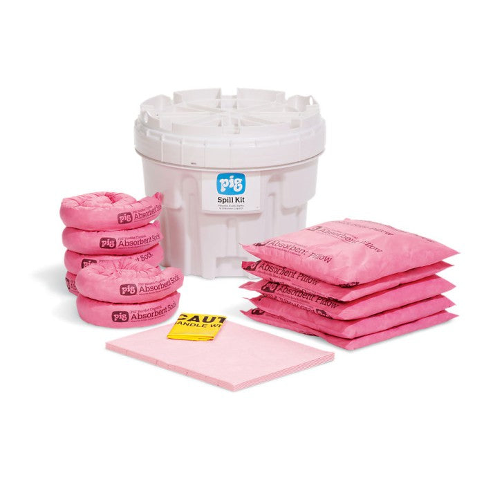 PIG® HazMat Spill Kit in 76-Liter Overpack Salvage Drum - KIT311