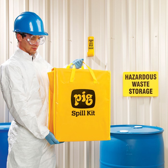 PIG® HazMat Spill Kit in High-Visibility Bag - KIT320