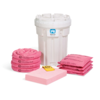 PIG® HazMat Spill Kit in 115-Liter Overpack Salvage Drum - KIT336