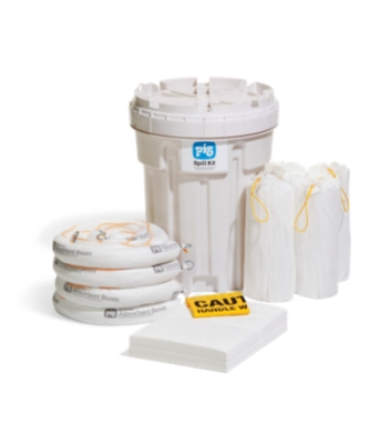 PIG® Oil-Only Spill Kit in 115-Liter Overpack Salvage Drum - KIT436