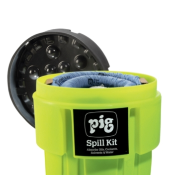 PIG® Spill Kit in 246-Liter High-Visibility Container - KIT263