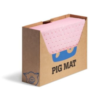 PIG® HazMat Chemical Absorbent Mat Pad in Bench Box® Dispenser - MAT3510