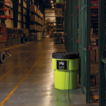 PIG® Spill Kit in 246-Liter High-Visibility Container - KIT263