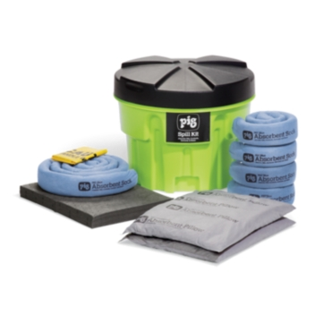 PIG® Spill Kit in 76-Liter High-Visibility Container - KIT264