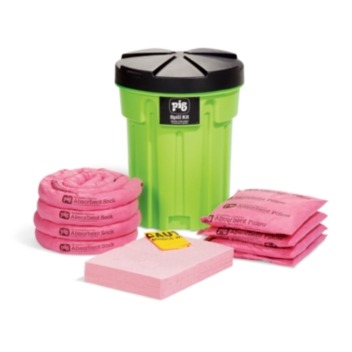 PIG® HazMat Spill Kit in 115-Liter High-Visibility Container - KIT310