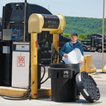 PIG® Fuel Station Spill Kit in Overpack - KIT4002