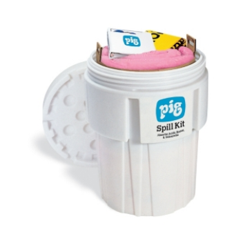 PIG® HazMat Spill Kit in 246-Liter Overpack Salvage Drum - KIT343